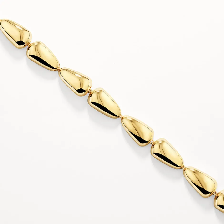 Outlet Drop Dome Chain Necklace in Gold 18k Fine Gold Plated | Necklaces & Pendants