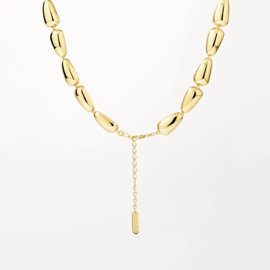 Outlet Drop Dome Chain Necklace in Gold 18k Fine Gold Plated | Necklaces & Pendants