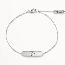 Discount Engravable Bar Bracelet in Silver Best Selling Gifts | Gifts For Her