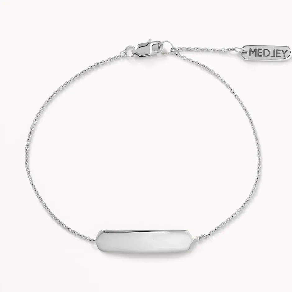 Discount Engravable Bar Bracelet in Silver Best Selling Gifts | Gifts For Her