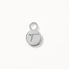 Outlet Engravable Circle Charm in Silver Engravable Jewellery | 925 Sterling Silver