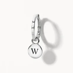 Outlet Engravable Circle Charm in Silver Engravable Jewellery | 925 Sterling Silver
