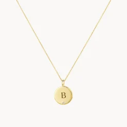 Best Engravable Circle Flip Locket Necklace in Gold Best Selling Gifts | Gifts For Her