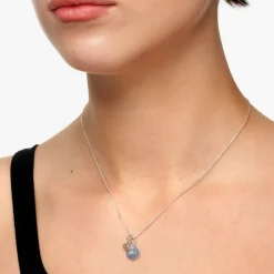 Fashion Engravable Evil Eye Necklace in Silver Symbolic Jewellery | Engravable Jewellery