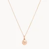 Fashion Engravable Oval Mini Locket Necklace in Rose Gold Best Selling Gifts | Gifts For Her