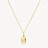 Sale Engravable Rectangle Locket Necklace in Gold Best Selling Gifts | Engravable Jewellery