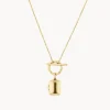 Fashion Engravable Rectangle Locket Fob Chain Necklace in Gold Engravable Jewellery | Locket Jewellery