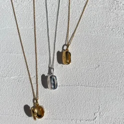 Clearance Engravable Rectangle Locket Necklace in Silver Best Selling Gifts | Engravable Jewellery