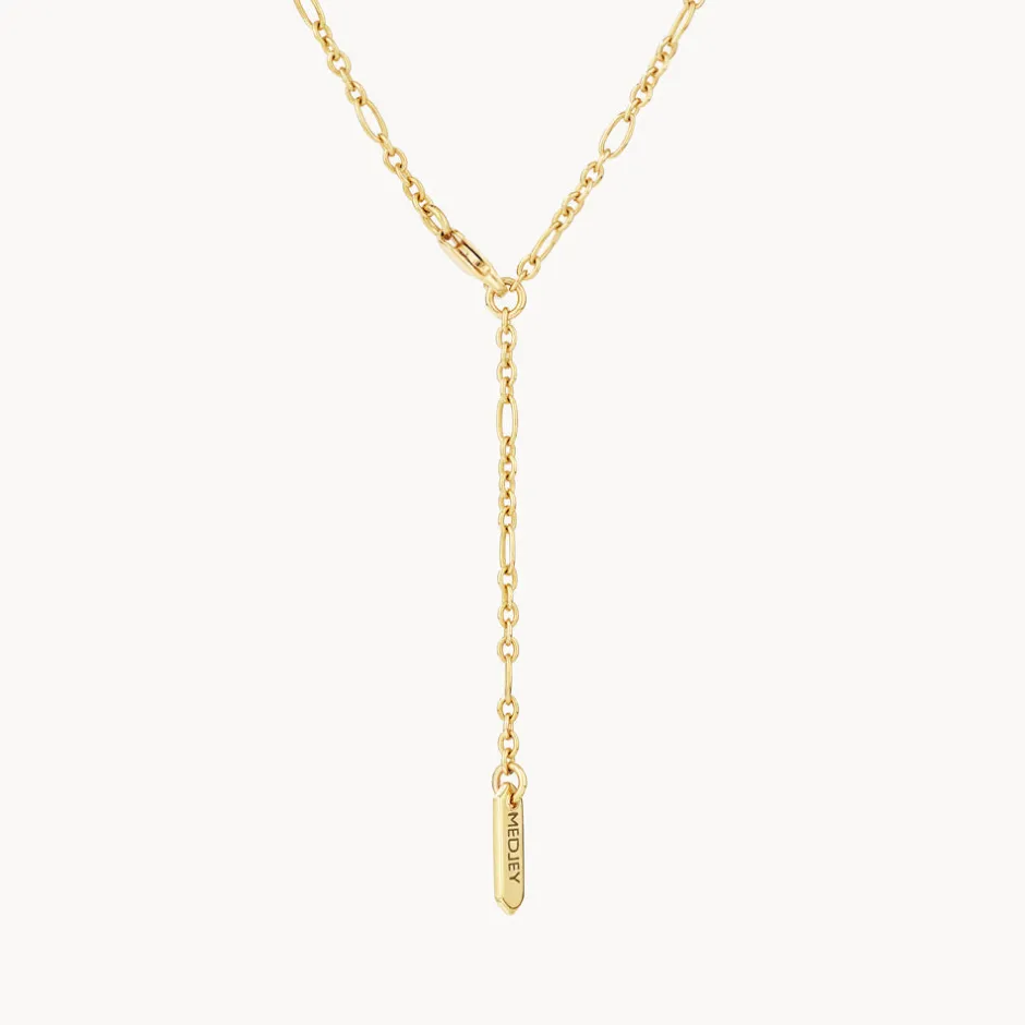 Fashion Figaro Paperclip Necklace in Gold 18k Fine Gold Plated | Necklaces & Pendants