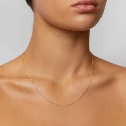 Outlet Fine Curb Chain in 10k Gold 10k Gold | Necklaces & Pendants