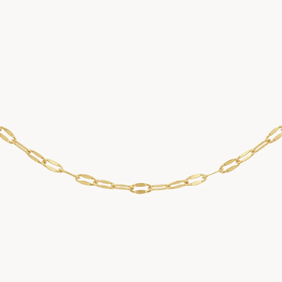 Best Fine Mirror Chain in Gold 18k Fine Gold Plated | Necklaces & Pendants