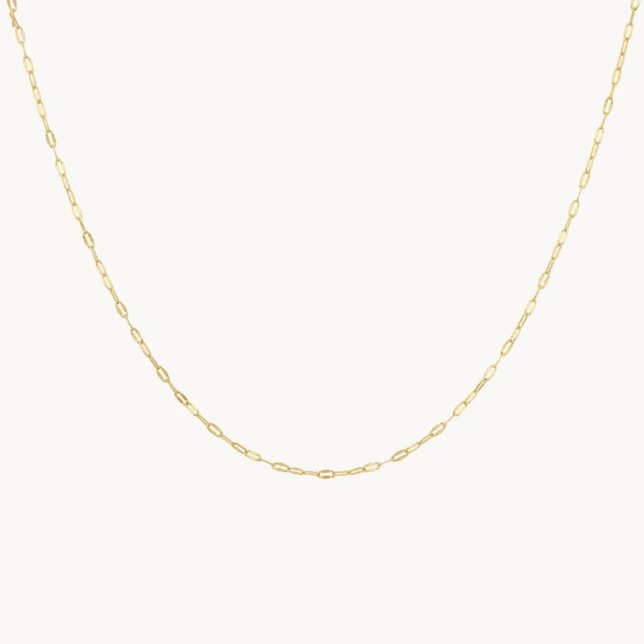 Best Fine Mirror Chain in Gold 18k Fine Gold Plated | Necklaces & Pendants