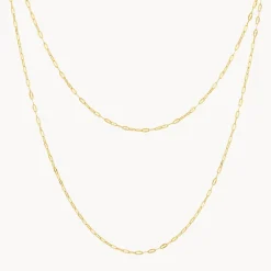 Best Fine Mirror Chain in Gold 18k Fine Gold Plated | Necklaces & Pendants