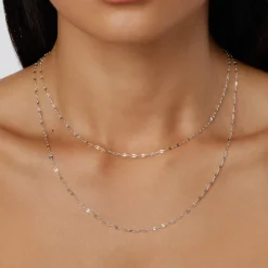New Fine Mirror Chain in Silver 925 Sterling Silver | Necklaces & Pendants