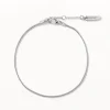 Discount Fine Snake Chain Bracelet in Silver Gifts For Him | 925 Sterling Silver
