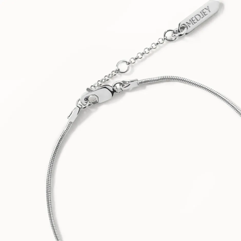 Discount Fine Snake Chain Bracelet in Silver Gifts For Him | 925 Sterling Silver