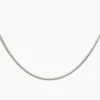 Fashion Fine Snake Chain Necklace in Silver Gifts For Him | 925 Sterling Silver