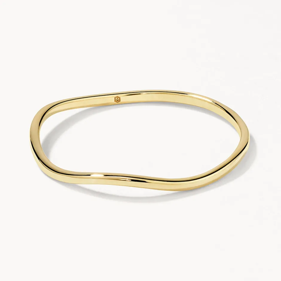 Outlet Fine Wave Stacker Ring in 10k Gold Under $300 | 10k Gold