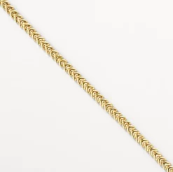 Fashion Fishtail Bracelet in Gold 18k Fine Gold Plated | Bracelets & Bangles