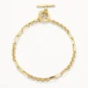 Fashion Fob Fundamental Chain Bracelet in Gold Gifts For Him | 18k Fine Gold Plated