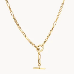 Outlet Fob Fundamental Chain Necklace in Gold Gifts For Him | Best Friend Gifts