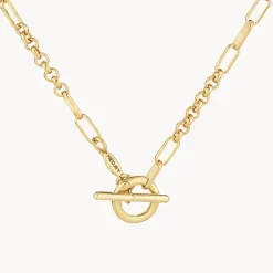 Outlet Fob Fundamental Chain Necklace in Gold Gifts For Him | Best Friend Gifts
