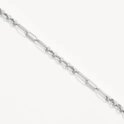 Online Fob Fundamental Chain Necklace in Silver Gifts For Him | Best Friend Gifts
