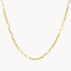 Outlet Fob Fundamental Chain Necklace in Gold Gifts For Him | Best Friend Gifts