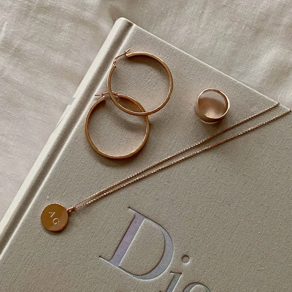 New Full Moon Pendant in Rose Gold Best Selling Gifts | Family Gifts