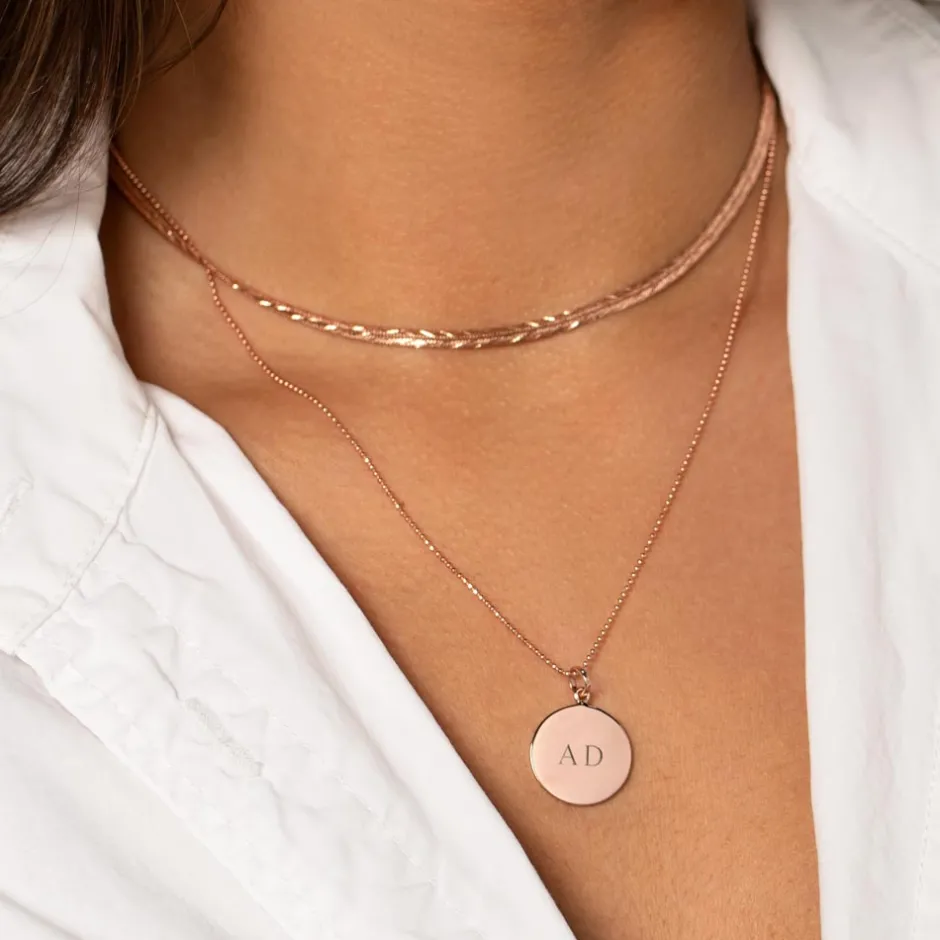 New Full Moon Pendant in Rose Gold Best Selling Gifts | Family Gifts
