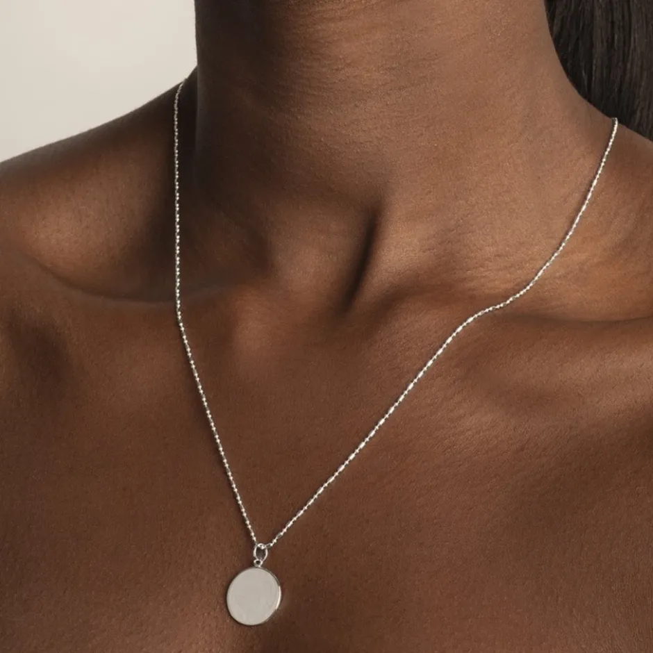 Hot Full Moon Pendant in Silver Best Selling Gifts | Gifts For Her