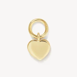 New Heart Charm in 10k Gold Symbolic Jewellery | Under $150