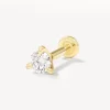 New Laboratory-Grown Diamond 0.10ct Helix Single Stud Earring in 10k Gold Laboratory-grown Diamonds | 10k Gold