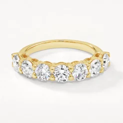Discount Laboratory-Grown Diamond 1.00ct Round Ring in 10k Gold Gifts For Her | Luxe Gifting