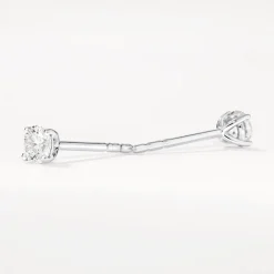 Sale Laboratory-Grown Diamond 0.33ct  Round Stud Earrings in Silver Luxe Gifting | Laboratory-grown Diamonds
