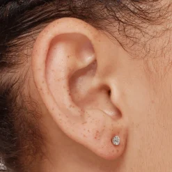 Sale Laboratory-Grown Diamond 0.33ct  Round Stud Earrings in Silver Luxe Gifting | Laboratory-grown Diamonds