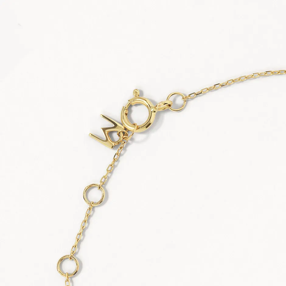 Sale Laboratory-Grown Diamond 0.10ct Round Bracelet in 10k Gold Gifts For Her | Laboratory-grown Diamonds