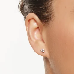 Hot Laboratory-Grown Diamond 0.75ct Round Stud Earrings in 10k Gold Gifts For Him | Gifts For Her