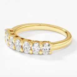 New Laboratory-Grown Diamond 1.00ct Oval Ring in 10k Gold Gifts For Her | Luxe Gifting