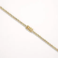 New Laboratory-Grown Diamond 4.00ct Tennis Necklace in 10k Gold Gifts For Her | Luxe Gifting