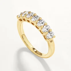 New Laboratory-Grown Diamond 1.00ct Oval Ring in 10k Gold Gifts For Her | Luxe Gifting