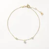 Hot Laboratory-Grown Diamond Floating Droplet Bracelet in 10k Gold Luxe Gifting | Laboratory-grown Diamonds