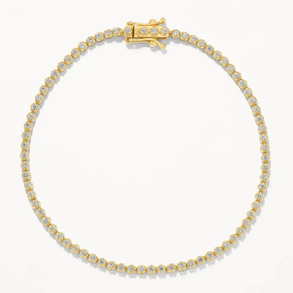 Best Laboratory-Grown Diamond Tennis Bracelet in 10k Gold Best Selling Gifts | Gifts For Her