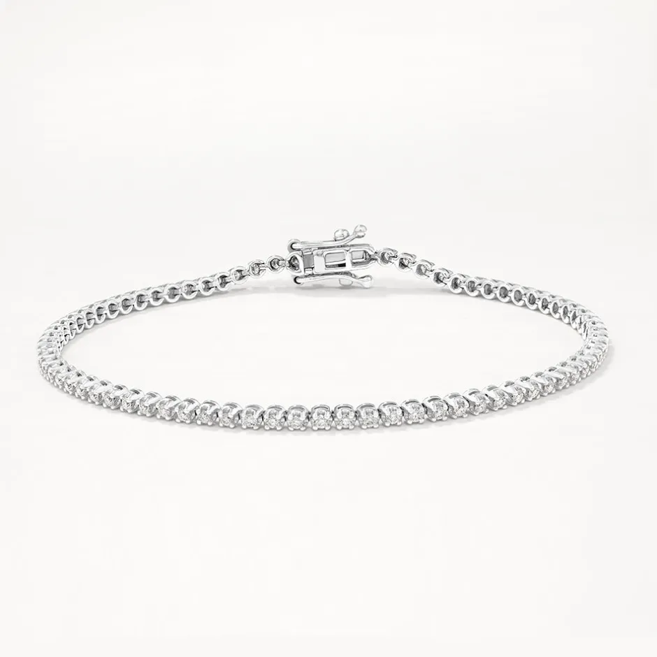 Fashion Laboratory-Grown Diamond Tennis Bracelet in 10k White Gold Best Selling Gifts | Gifts For Her