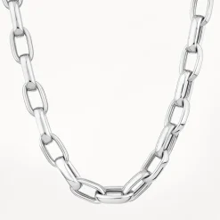 Clearance Maxi Paperclip Chain Necklace in Silver 925 Sterling Silver | Necklaces & Pendants