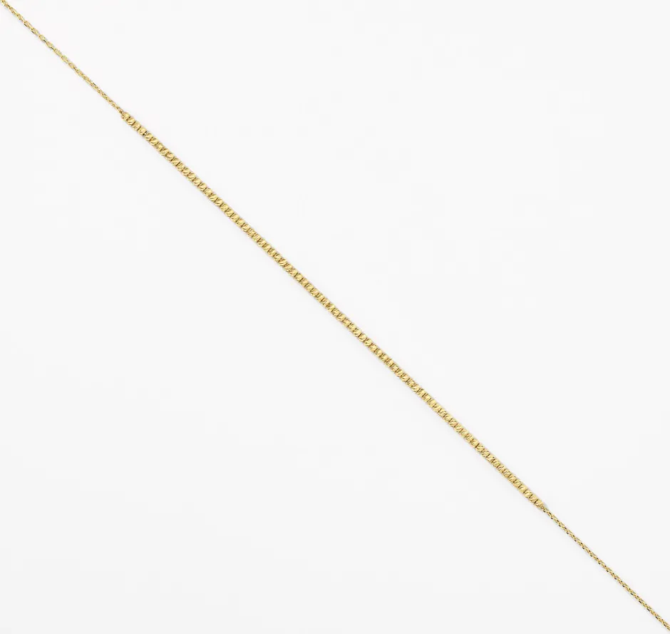 New Micro Beaded Chain Necklace in 10k Gold Necklaces & Pendants | Chains
