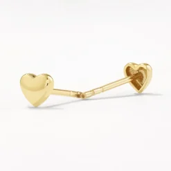 Sale Micro Heart Stud Earrings in 10k  Gold Best Selling Gifts | Symbolic Jewellery