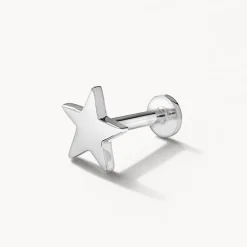 Fashion Micro Star Helix Single Stud Earring in Silver Gifts For Him | Symbolic Jewellery