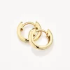 Online Midi Huggie Earrings  in Gold Best Friend Gifts | Under $150