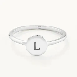 Online Mini Disc Ring in Silver Best Selling Gifts | Gifts For Her